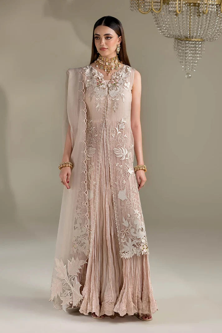 3D Embroidered Organza  | Luxury Pret 3-Piece