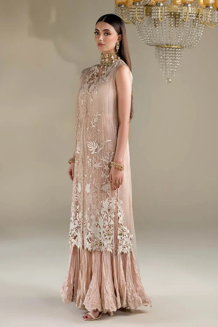 3D Embroidered Organza  | Luxury Pret 3-Piece